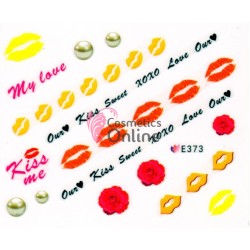 Stickere 3D pentru unghii cod E373